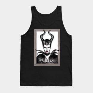 Maleficent - Inktober 2020 Tank Top